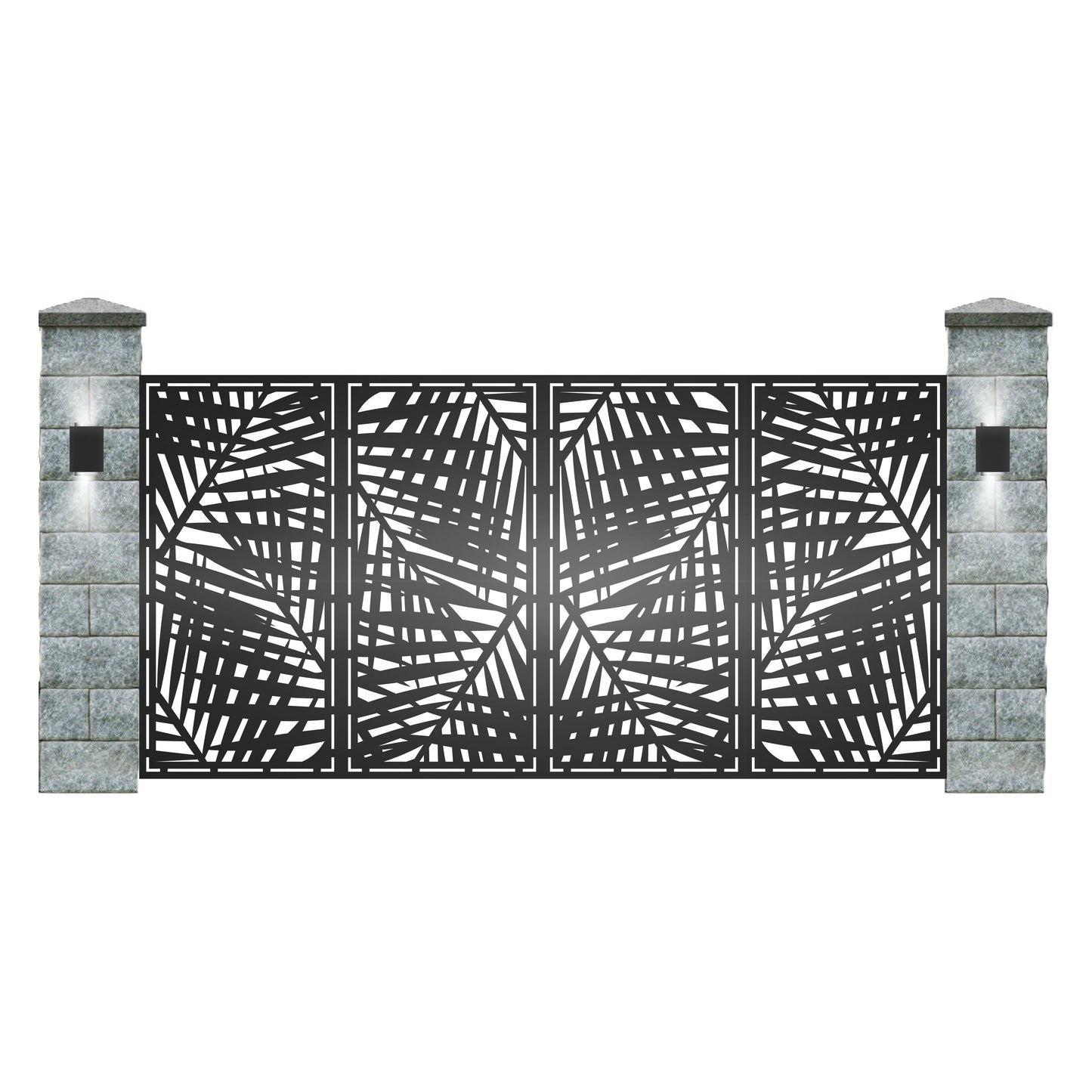 Poarta metalica decupata cu laser-Model:023