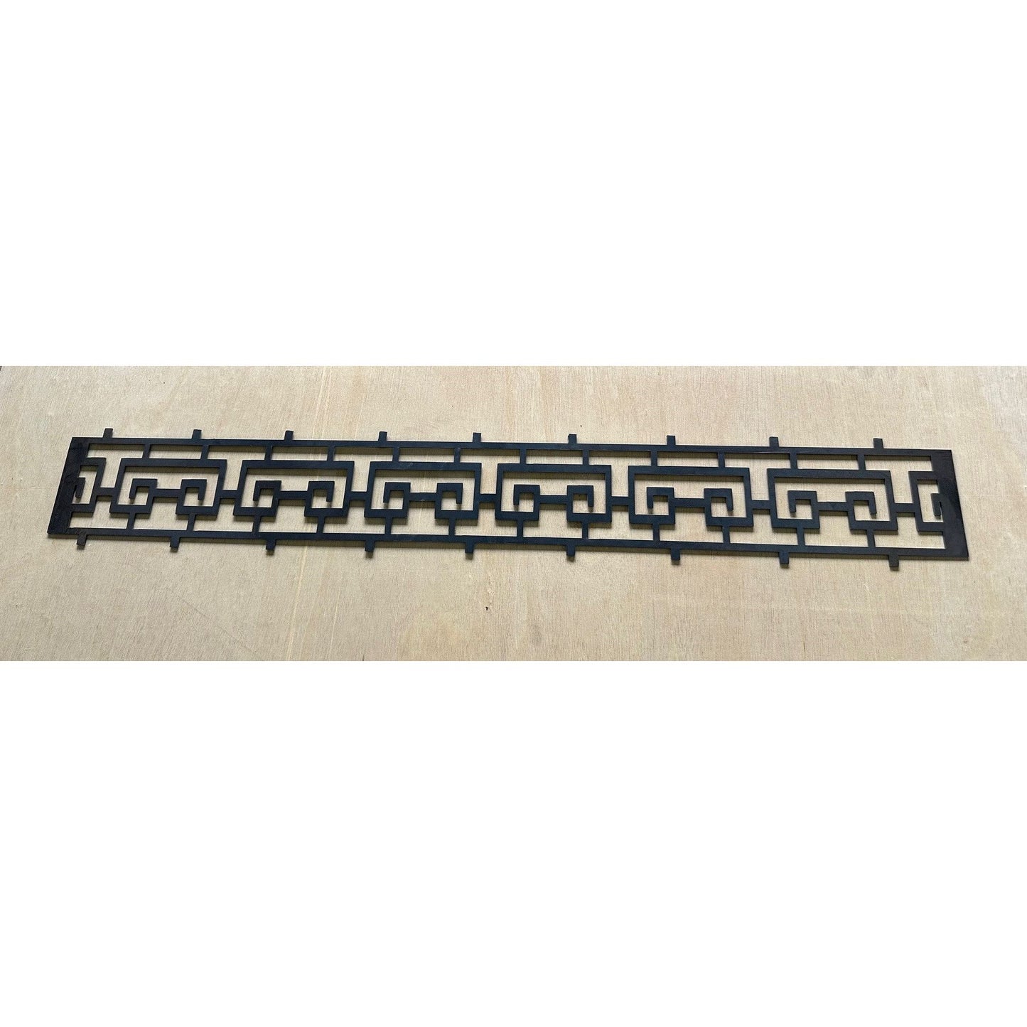 Brau decorativ din tabla decupata 100x1000x3, model 02