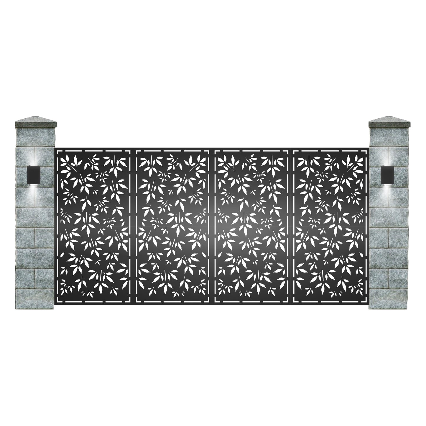 Poarta metalica decupata cu laser-Model:039