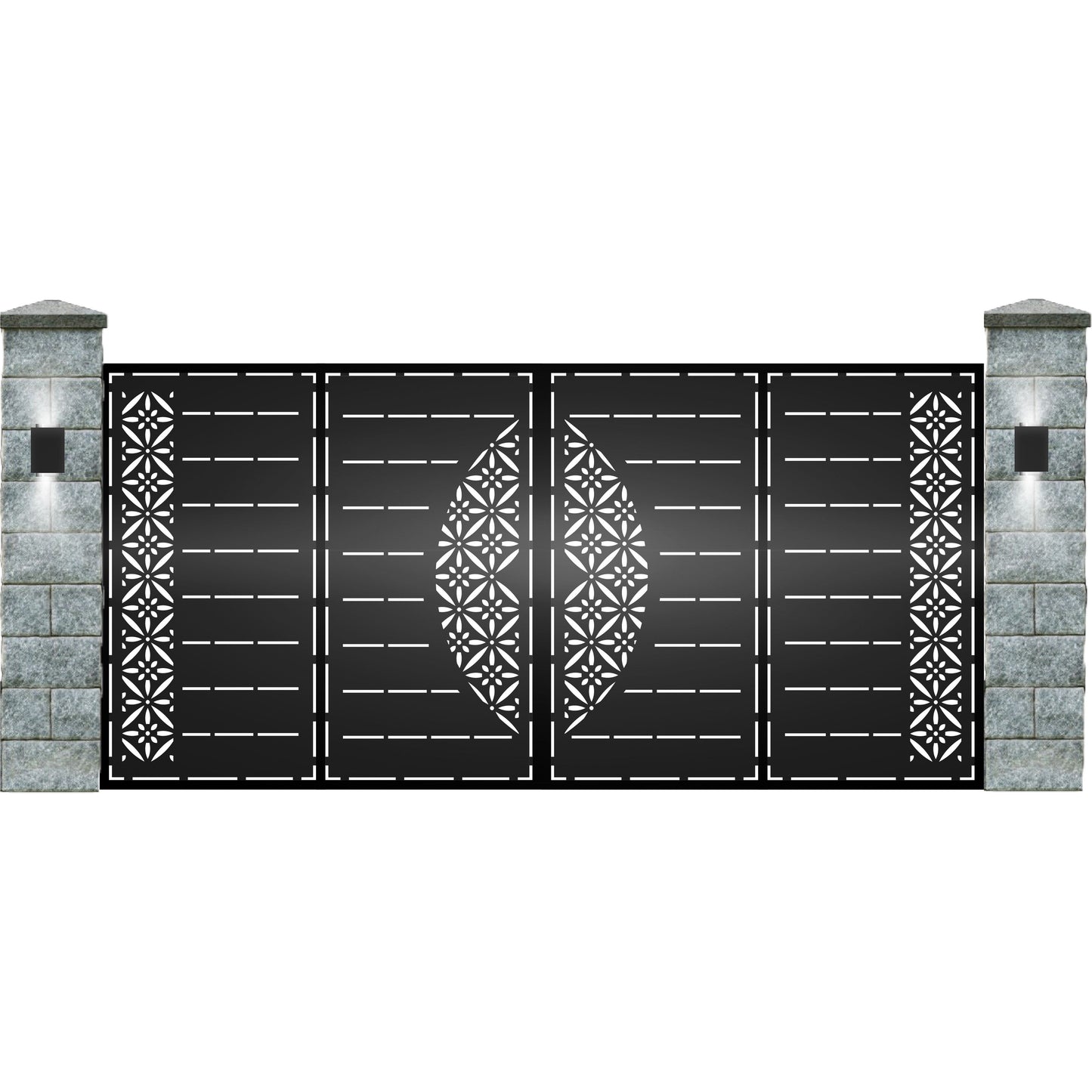 Poarta metalica decupata cu laser-Model:053