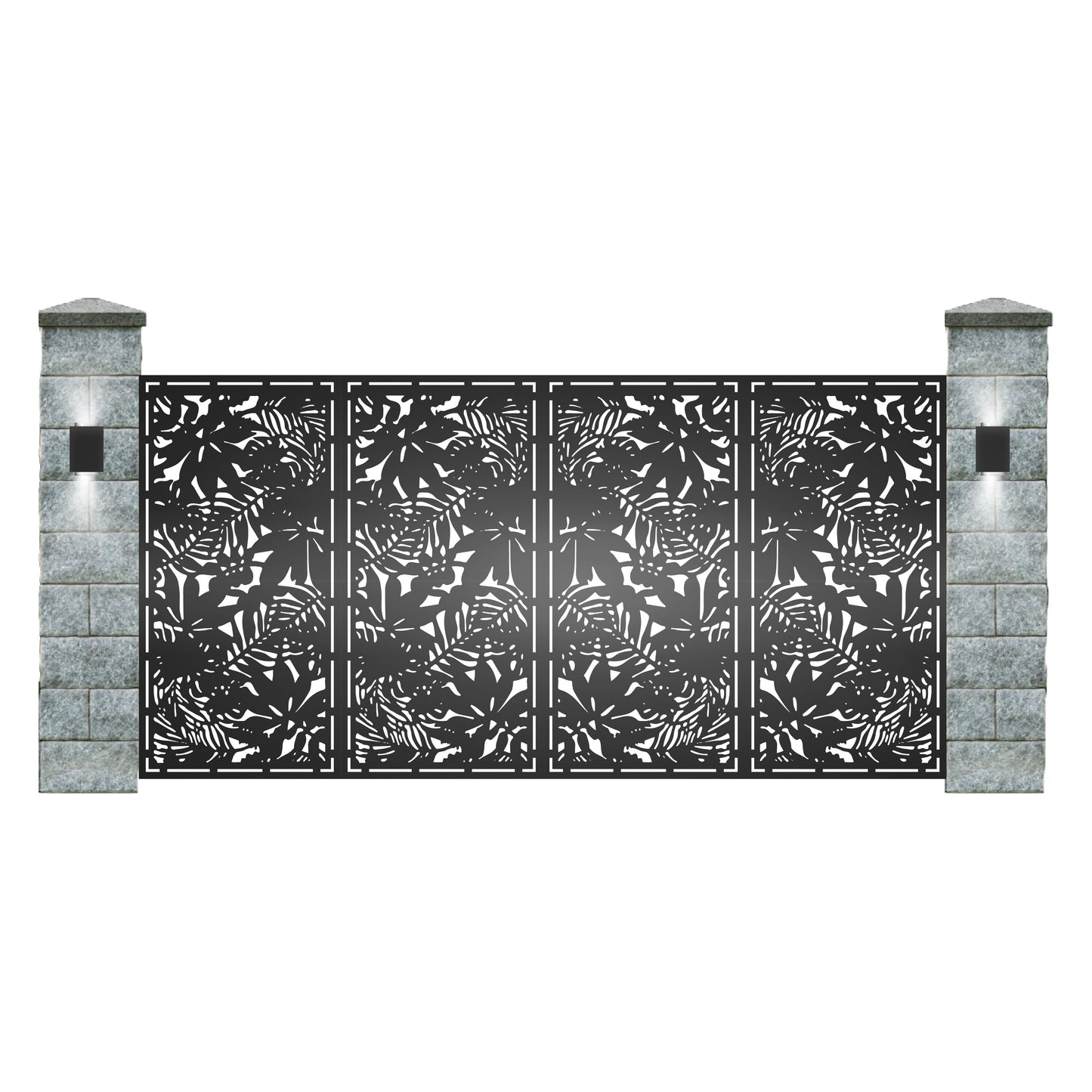 Poarta metalica decupata cu laser-Model:042