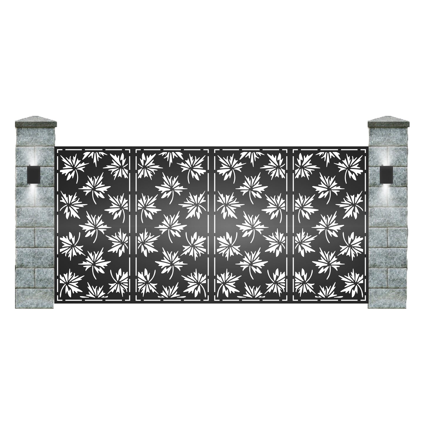 Poarta metalica decupata cu laser-Model:047