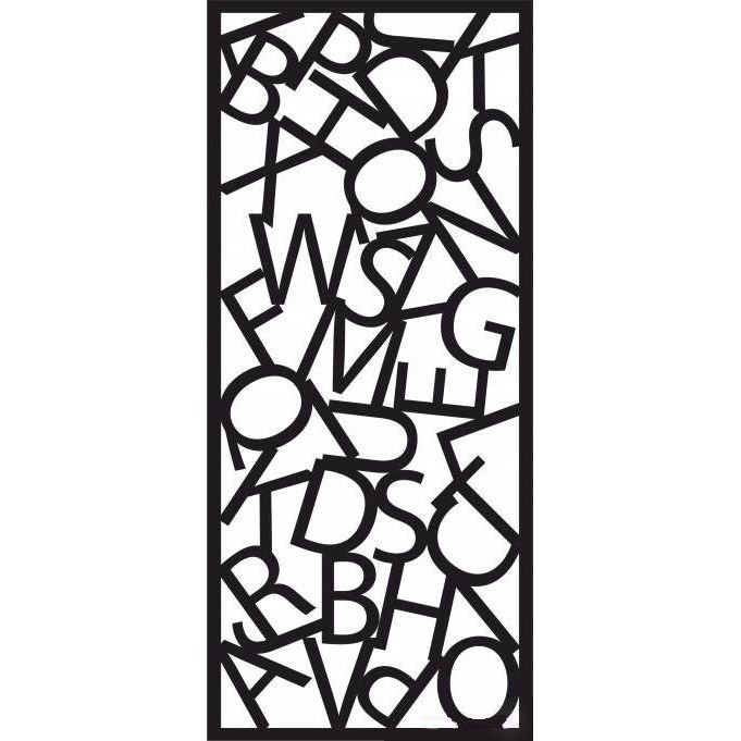 Panou despartitor din MDF- Model: 0022