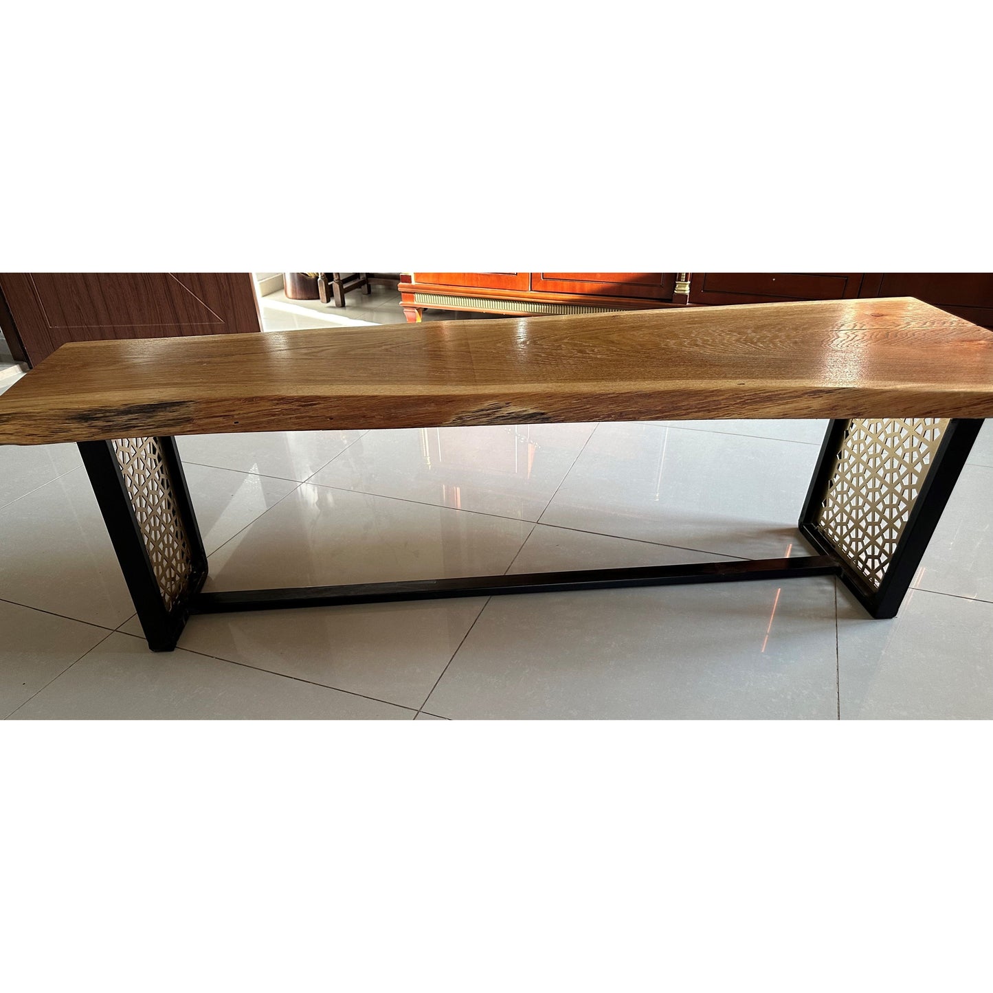 Măsuţă de cafea din lemn masiv
