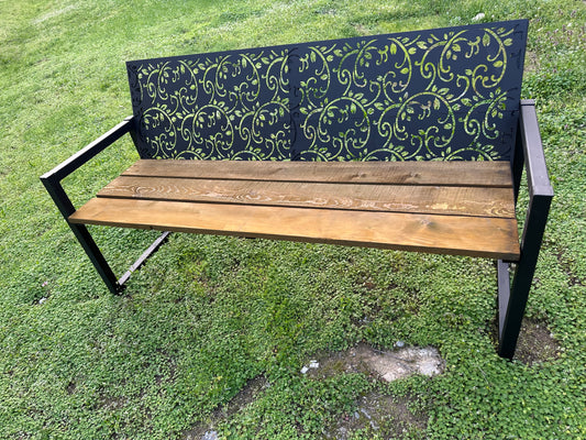 Bancă de grădină 160 x 88 x 65 cm