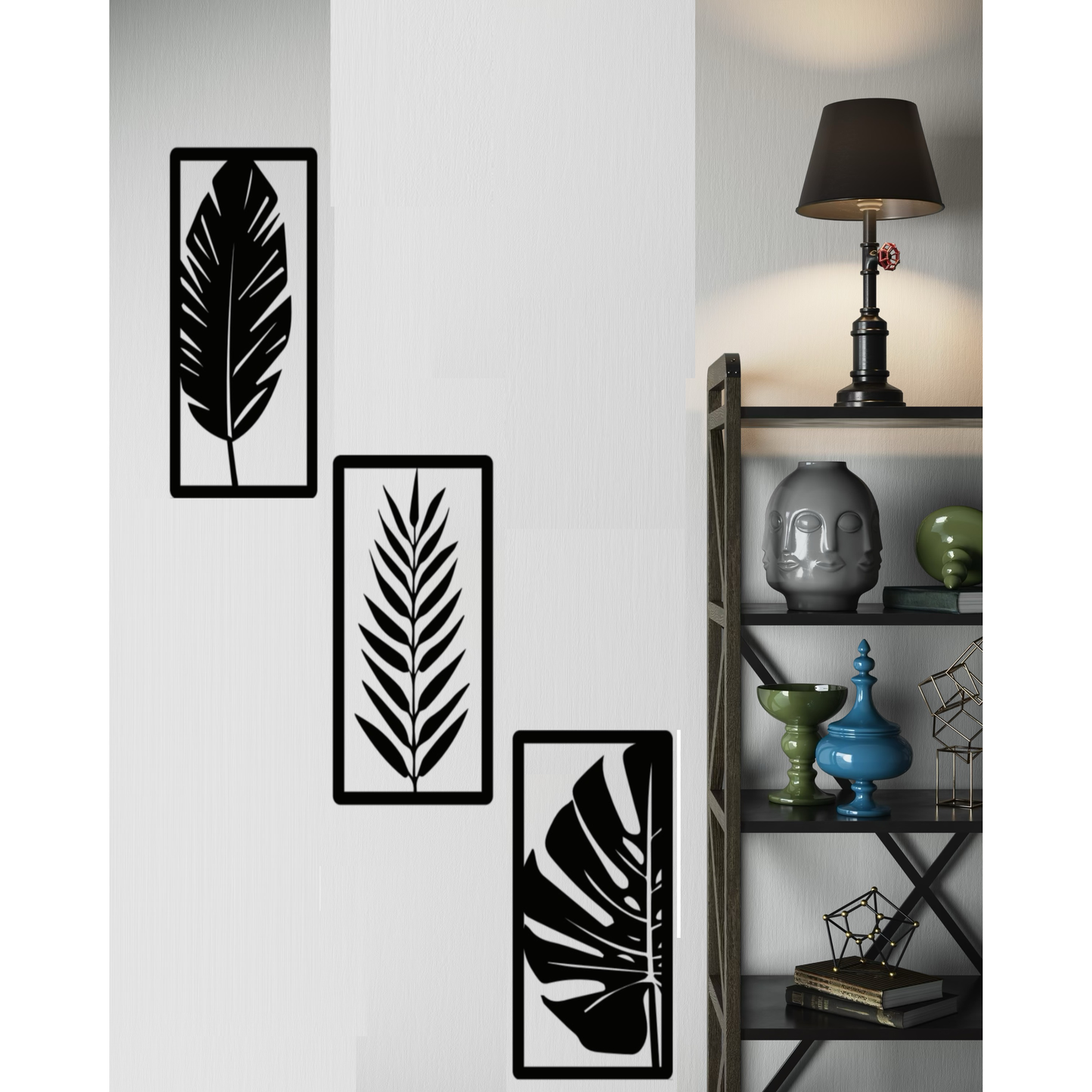 Decor de perete din metal- Model: M12