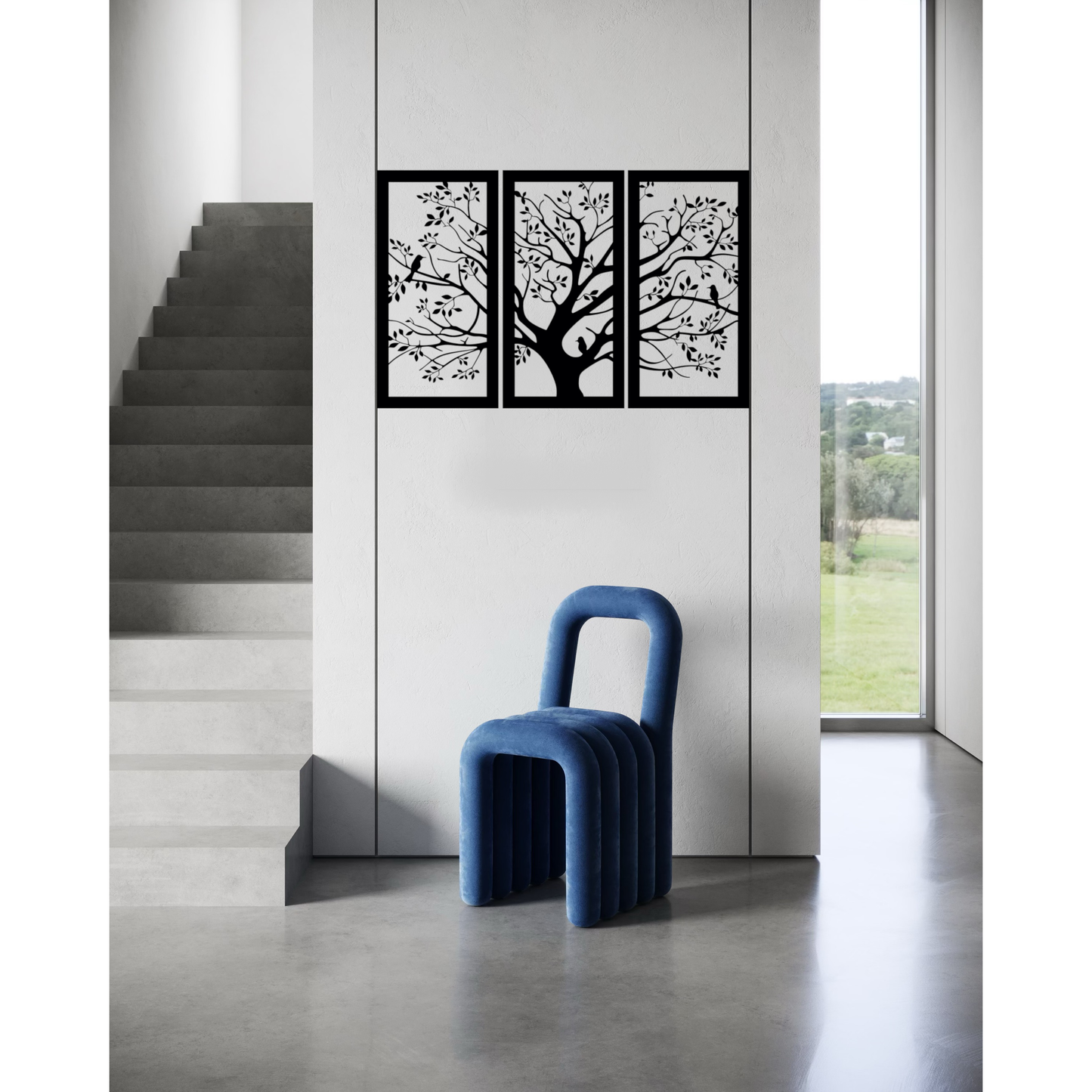 Decor de perete din metal- Model: M01