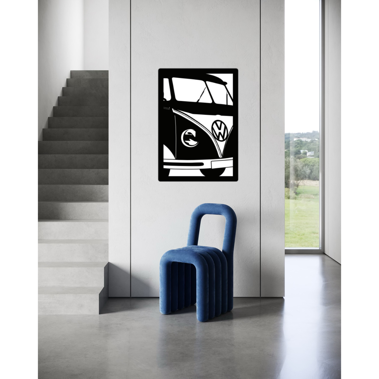 Decor de perete din metal- Model: M15