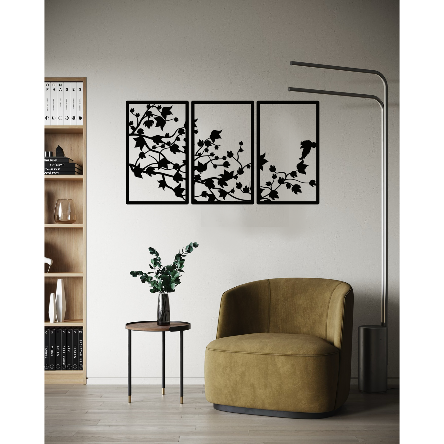 Decor de perete din metal- Model: M13