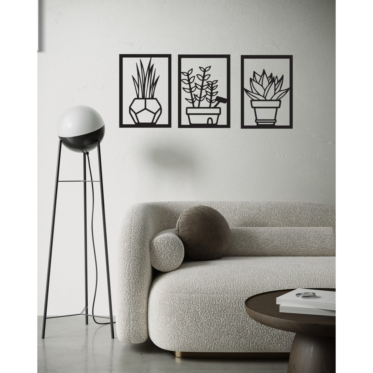 Decor de perete din metal- Model: M23