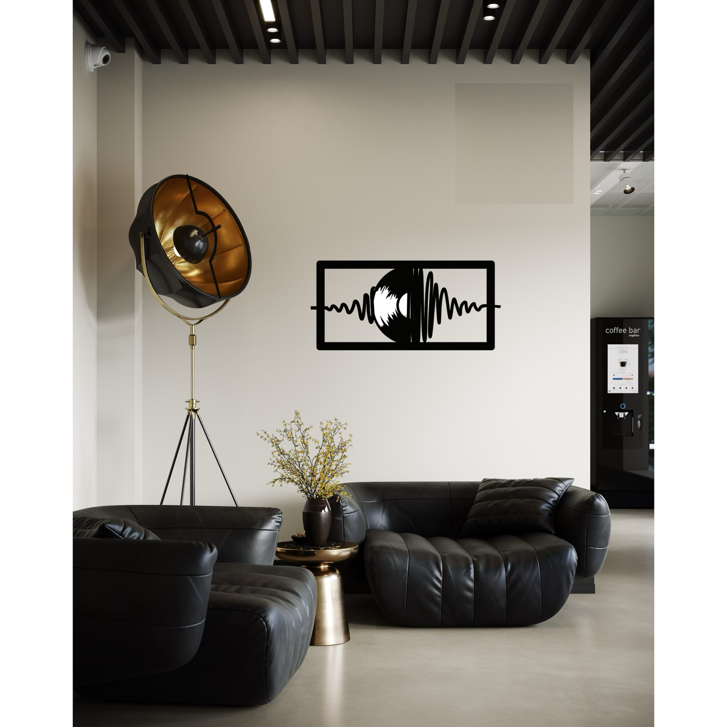 Decor de perete din metal- Model: M21