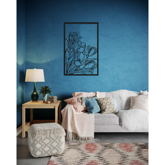 Decor de perete din metal- Model: M07