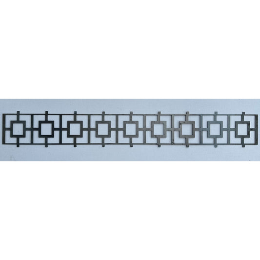 Brau decorativ din tabla decupata 100x1000x3, model 06