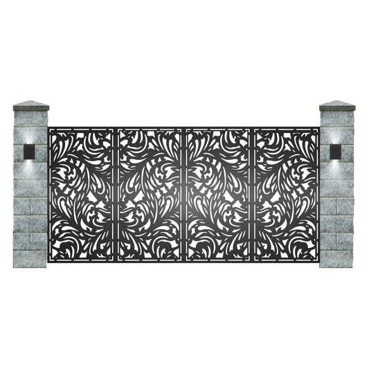 Poarta metalica decupata cu laser-Model:044