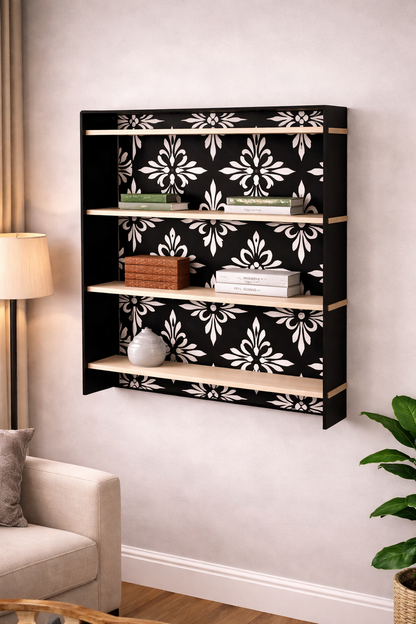 Bibliotecă cu 4 rafturi