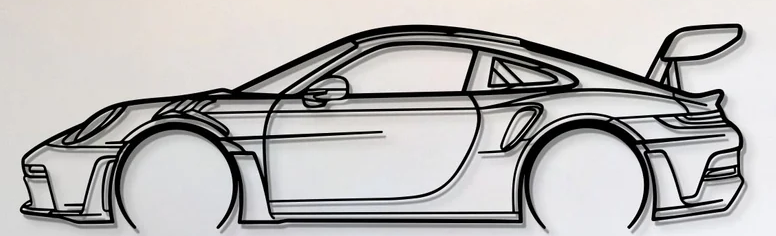Tablou Metalic Porsche 911 GT3