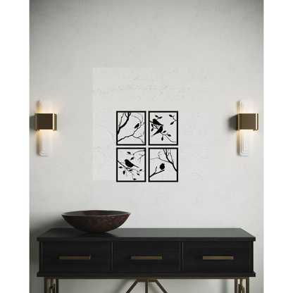 Decor de perete din metal- Model: M08