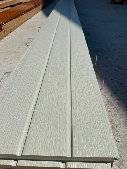 Panou Sandwich Lambriu Exterior culoarea Alba 30x390x2950mm
