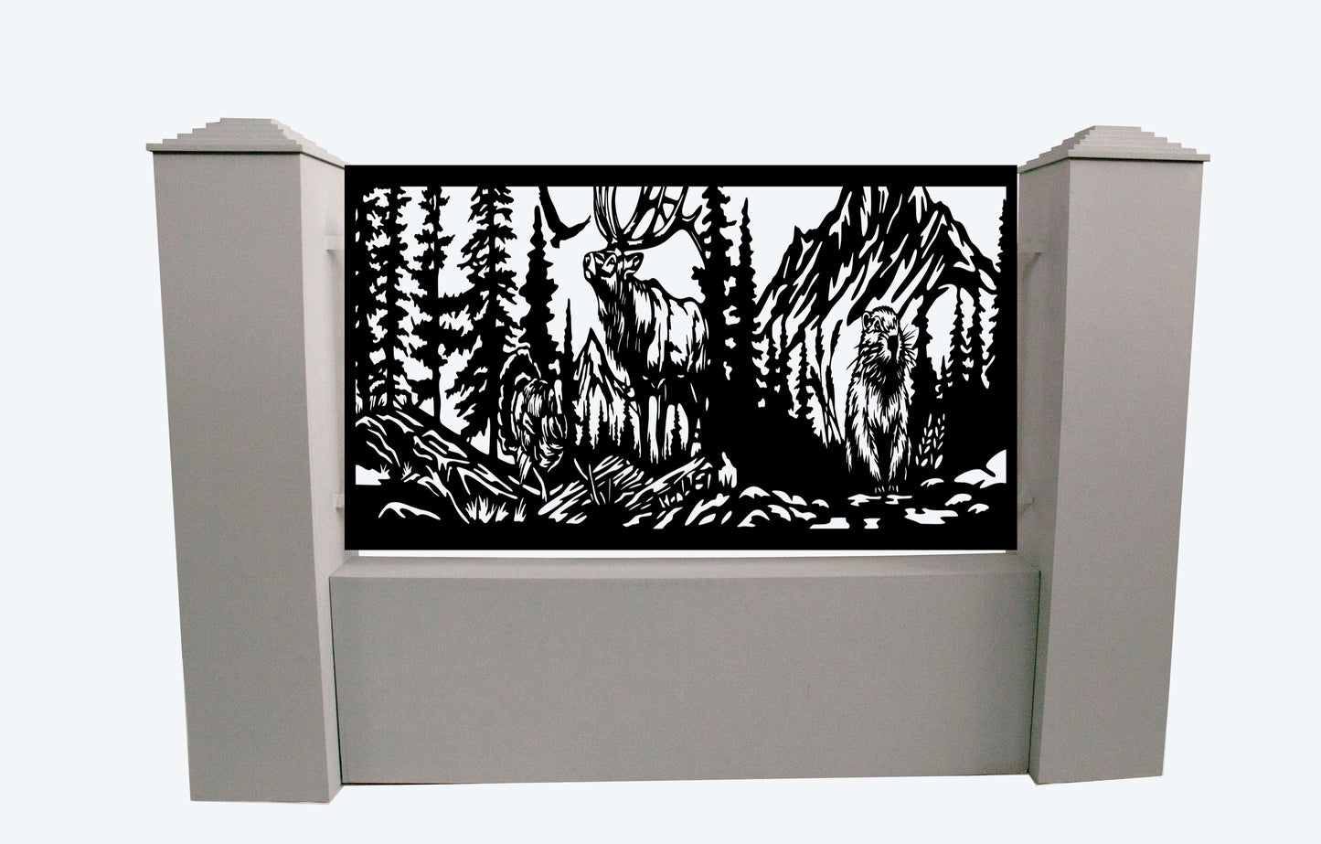 Panou de gard-model 040