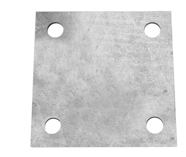 Placuta din tabla pentru stalp 200X200MM, Gauri 14mm