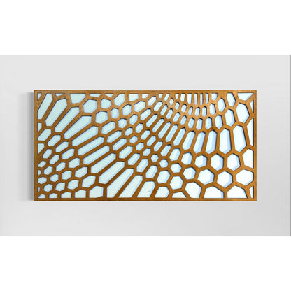 Tablou/Panou decorativ din lemn - Honeybee