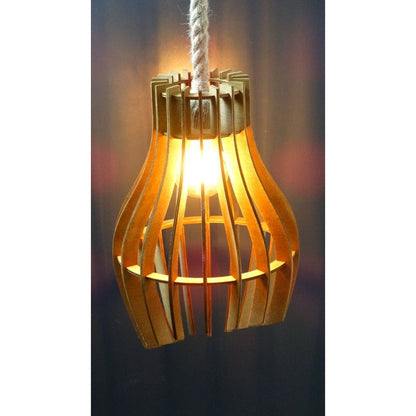 Lustră din lemn-lampsadi
