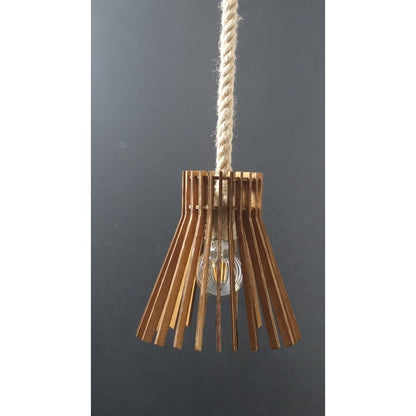 Lustră din lemn-Lampszen