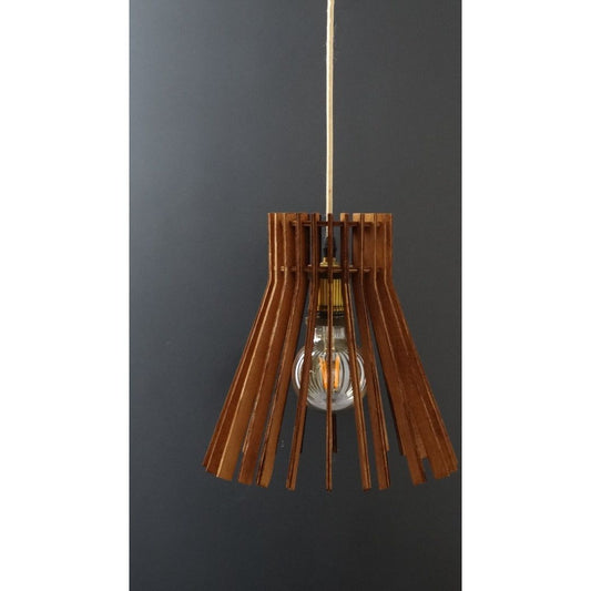 Lustră din lemn-Lampszen