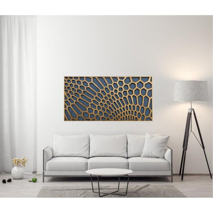 Tablou/Panou decorativ din lemn - Honeybee kashab tablou, tablouri din lemn, panou decorativ din lemn.