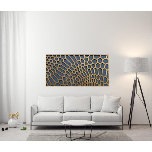Tablou/Panou decorativ din lemn - Honeybee kashab tablou, tablouri din lemn, panou decorativ din lemn.